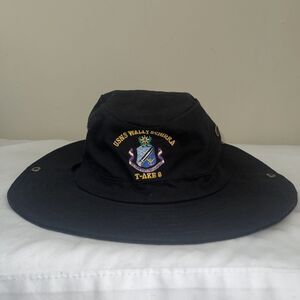 USNS WALLY SCHIRRA T-AKE 8 The Corps US Navy Bucket Hat Officer